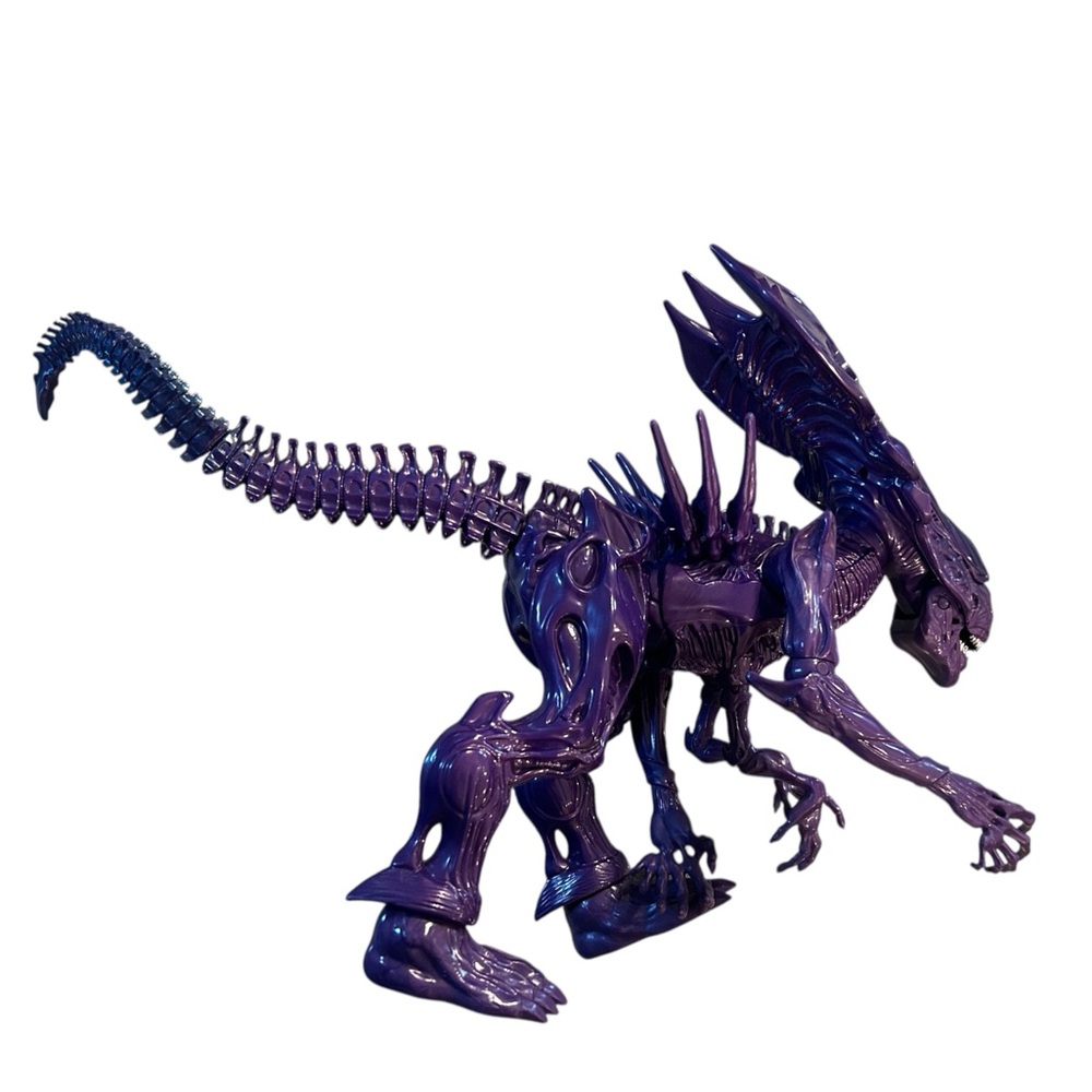 Source Unknown Purple Dinosaur Fossil Toy